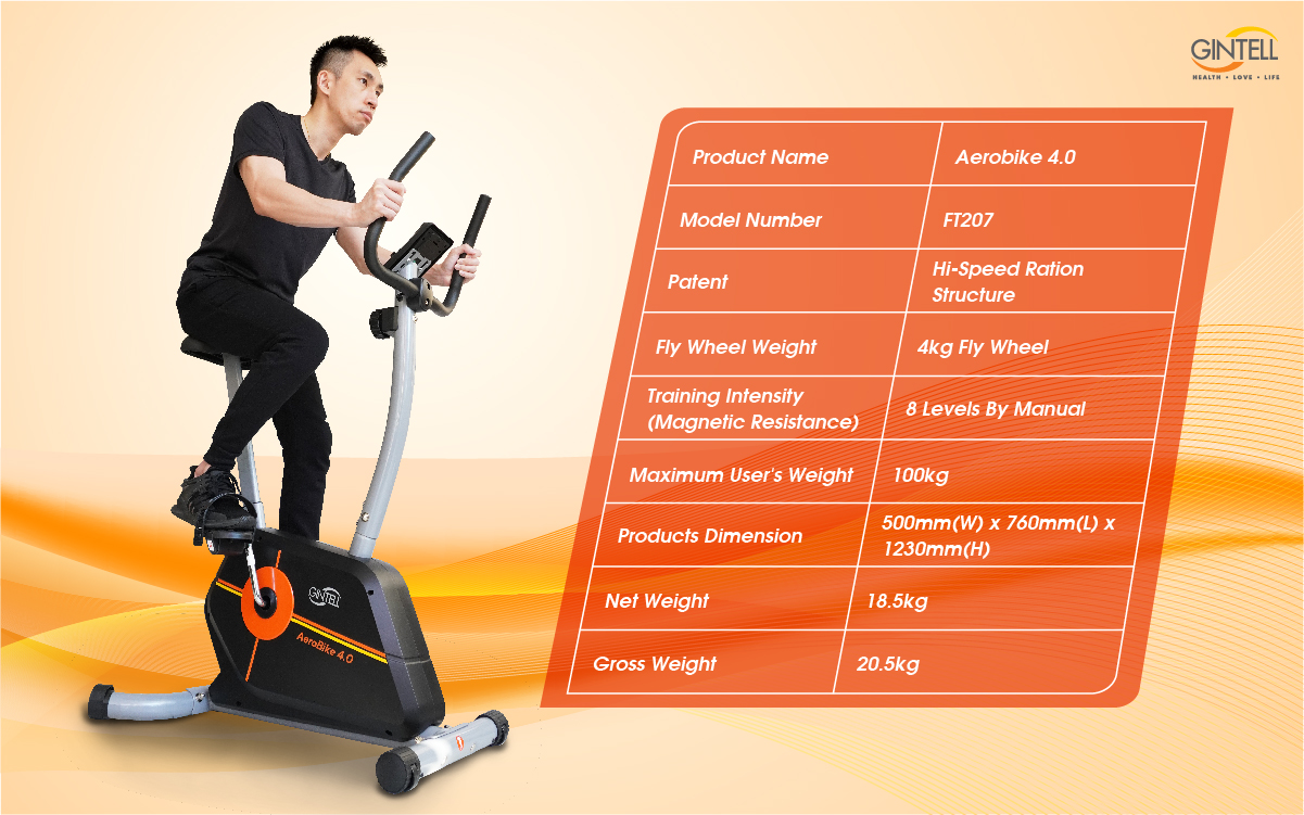 Fitness Equipment Gintell Magnetic Bike GINTELL X-Spinno Spinning