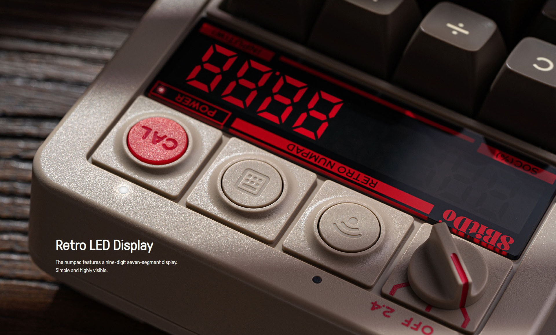 8Bitdo Retro 18 Mechanical Numpad (B5HB) | Shopee Philippines