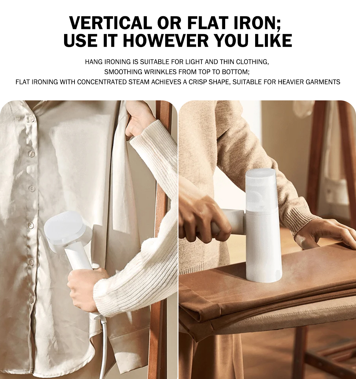 [1Year Warranty] Xiaomi Handheld Garment Steamer EU 30KPa Ironing