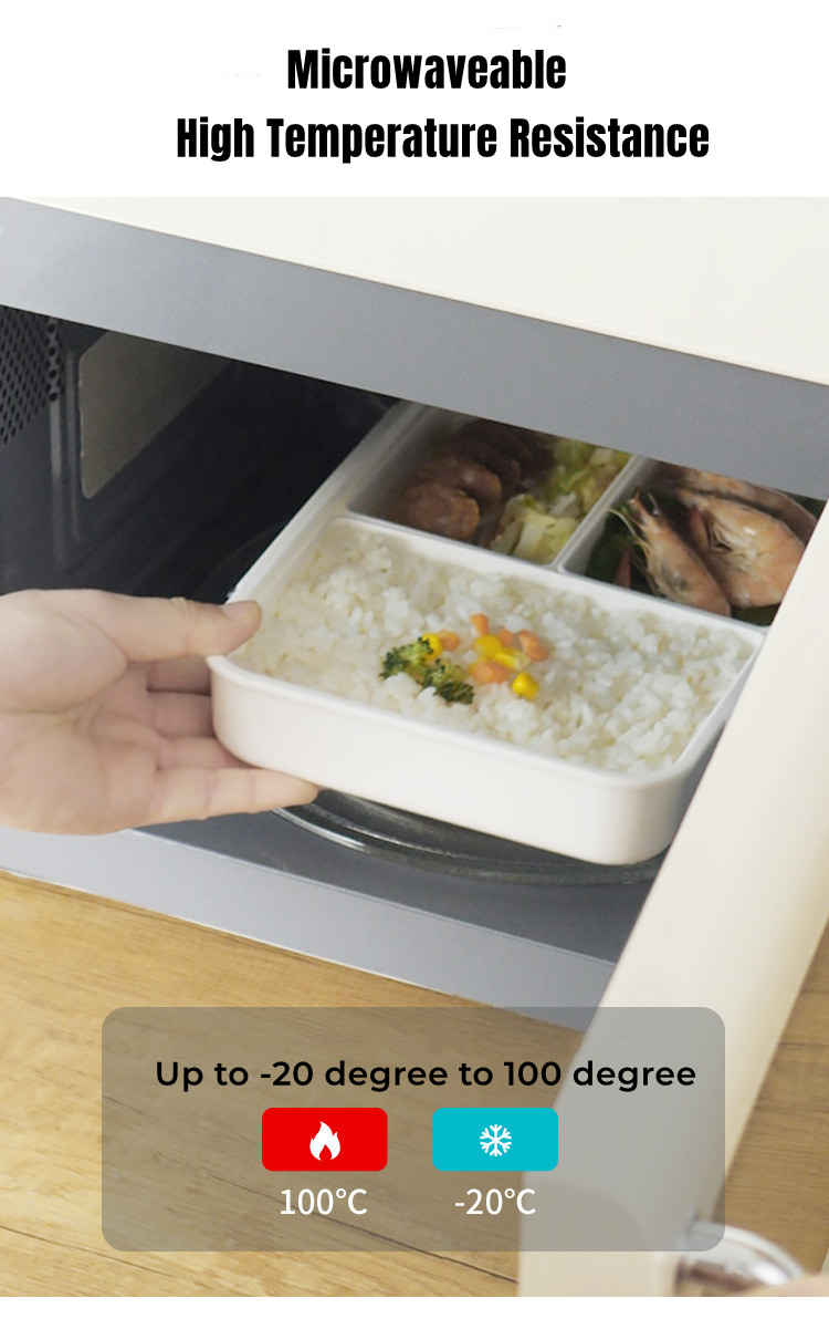 Lunch Box Food Fruit Preservation Box Multi-Compartment Portable Box ...