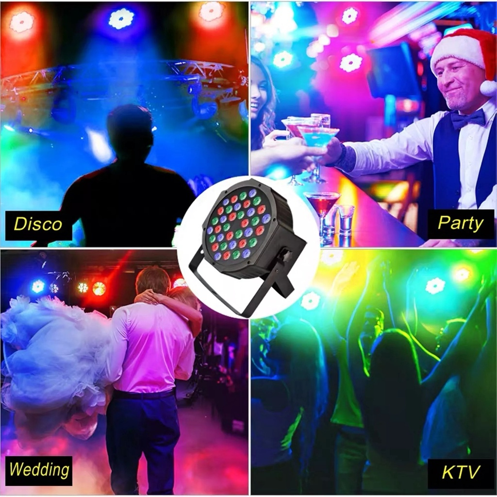 METECH LED Projector DJ Disco Light Music Sensitive Sync Effect ...
