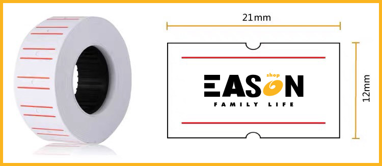 EasonShop Tag Price Labeller Sticker Refill For Pricing Sticker For ...