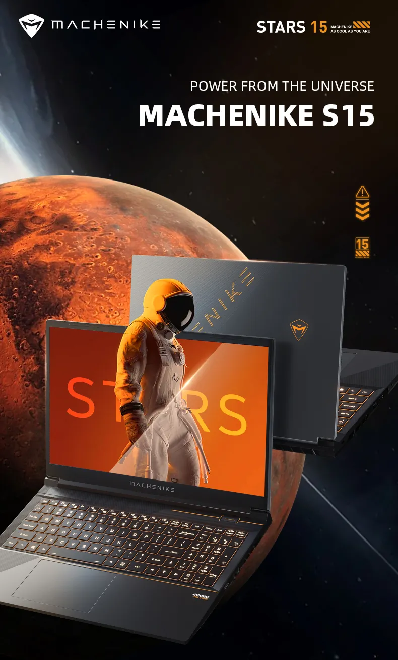 Machenike Star15 Laptop 15.6"FHD i7-13620H 16GB/512GB SSD RTX3050 Win11 ...