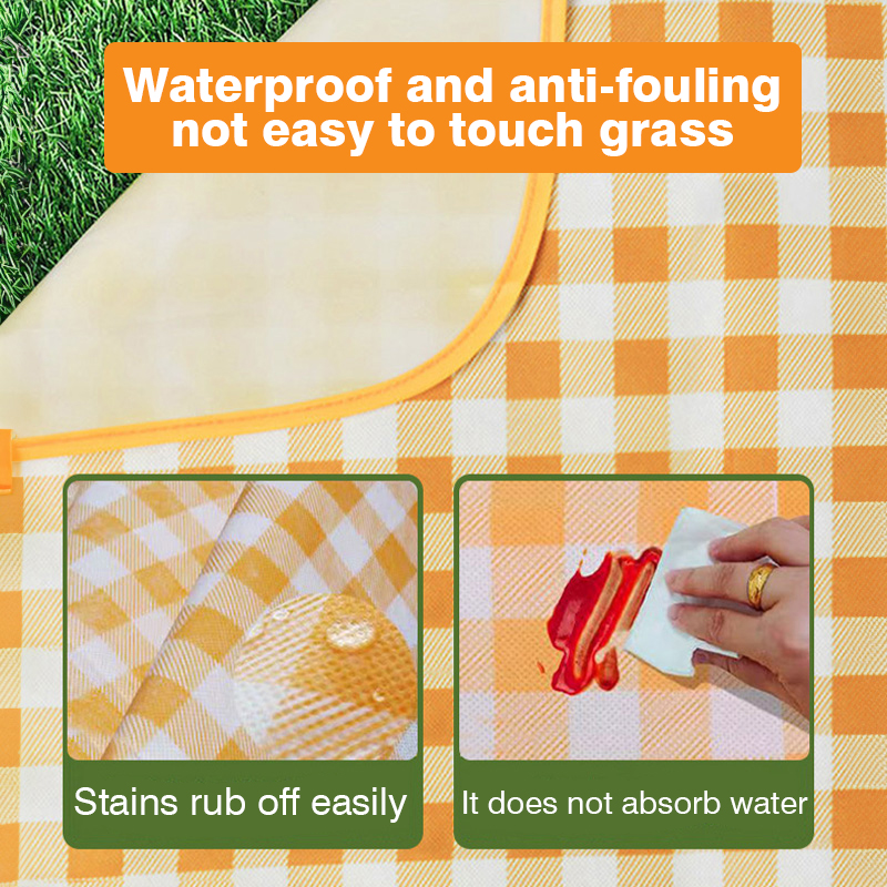Picnic mat outdoor moisture-proof mat portable spring outing ground mat ...