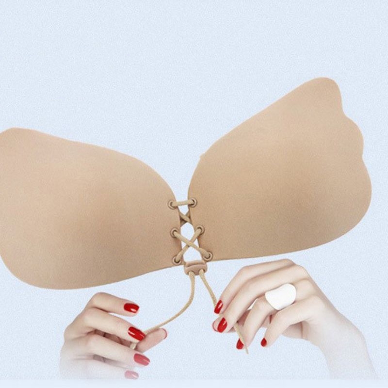 2023 Magic Push Up Bras Silicon Cup Adhesive Bra Strapless Invisible A ...