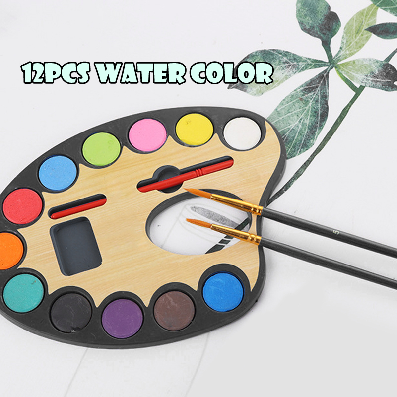 12 Colour Watercolour Paint Set | Explore, Learn & Create - My Creative Box