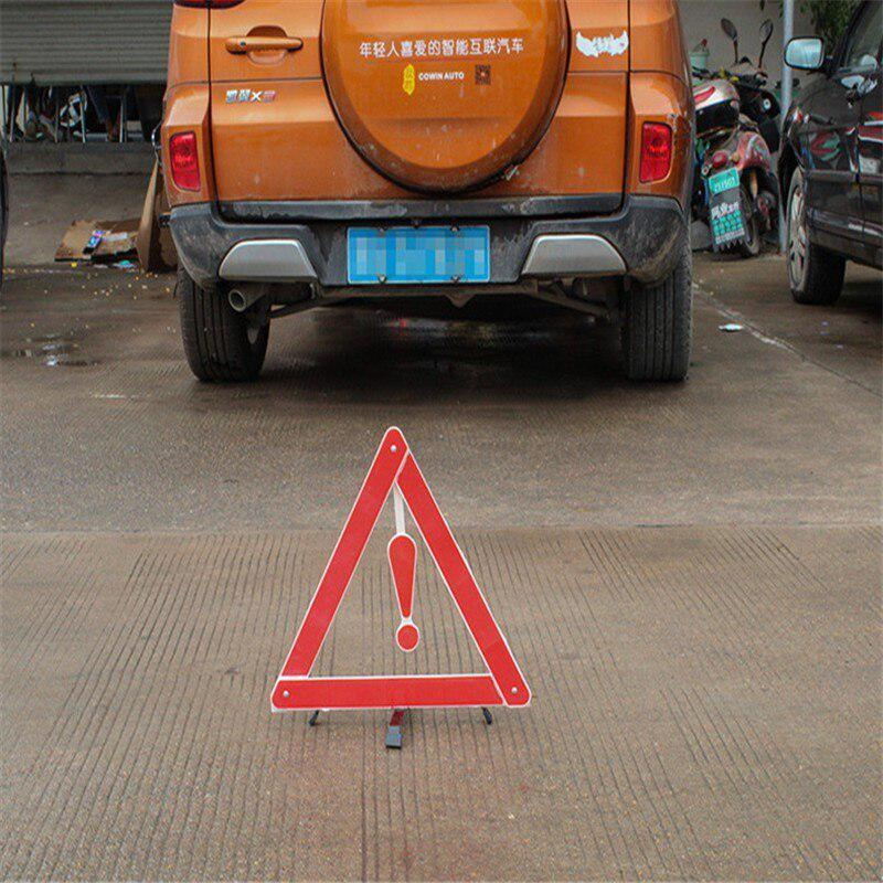 Vehicle Emergency Safety Foldable Triangle Warning Stand Car Failure ...