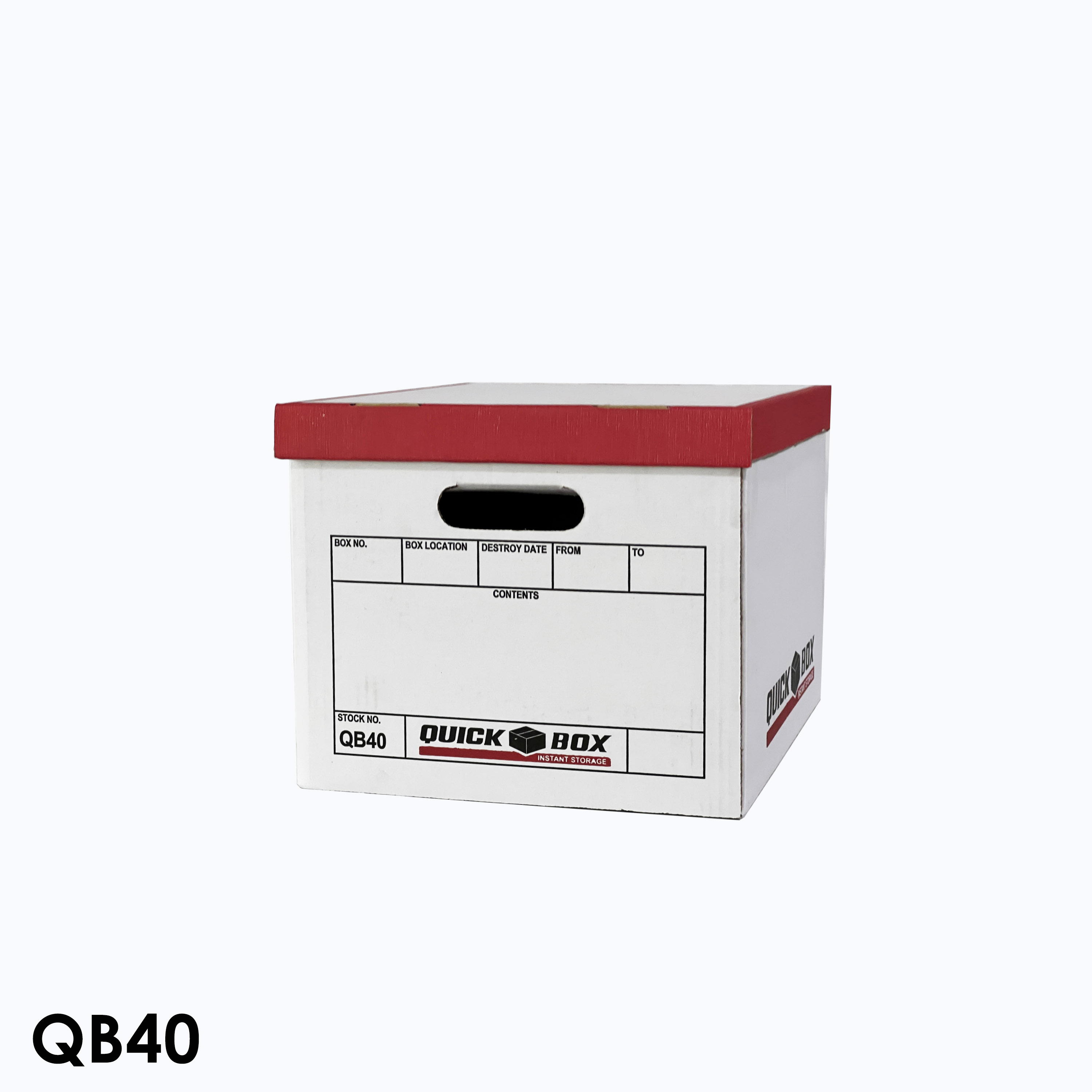 QUICKBOX Storage Boxes (Letter/Legal) 12
