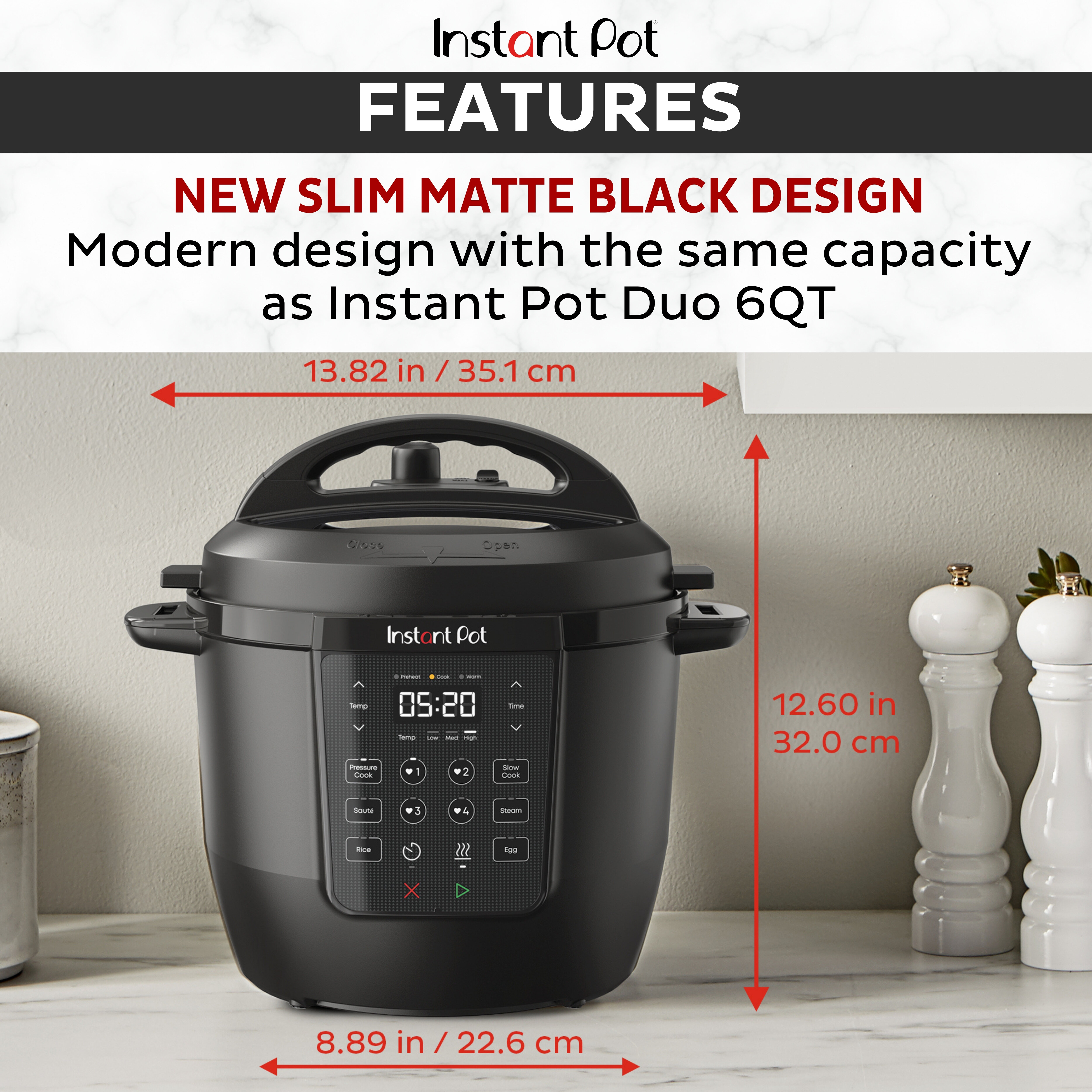 Instant Pot RIO 6QT Liters) 7-in-1, Multifunction Electric
