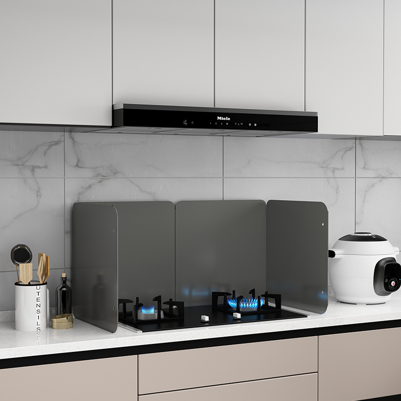 Oil Baffle Kitchen Stovetop High Temperature Oil Proof Heat Insulation ...