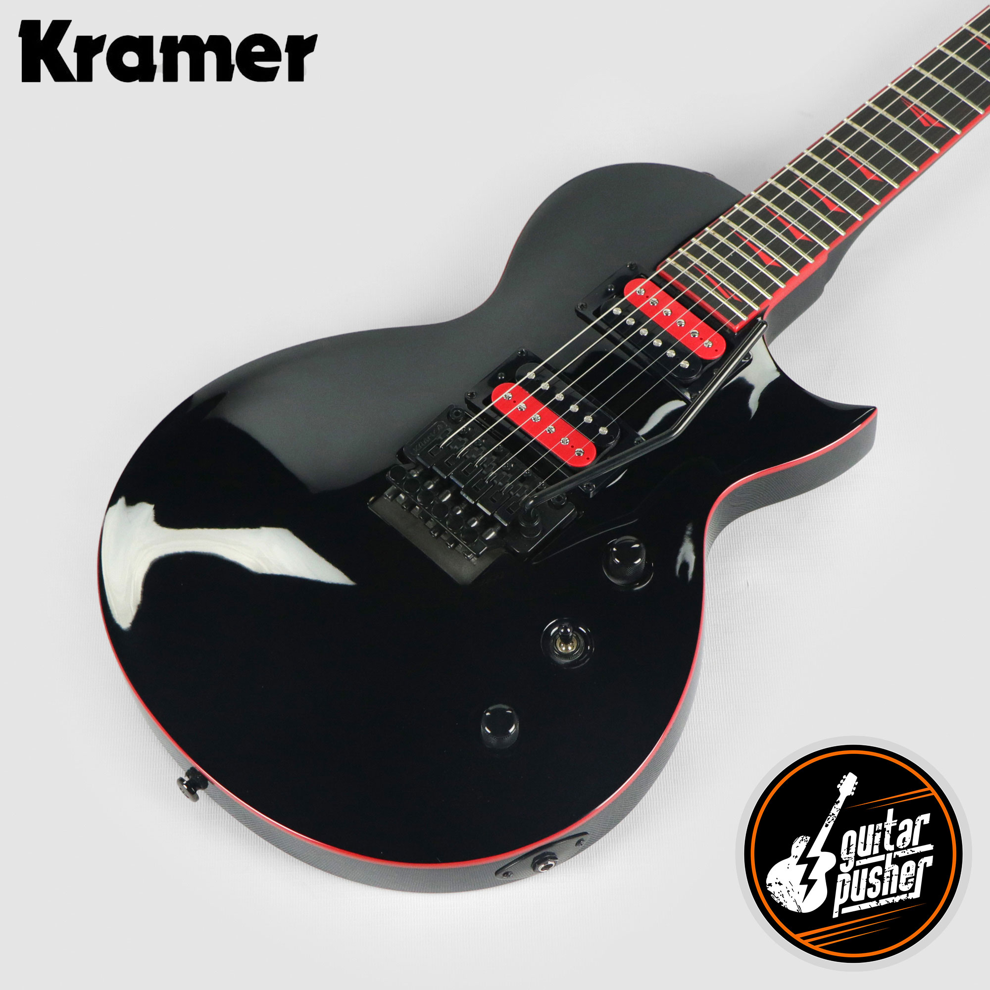 Kramer Assault 220 Singlecut Electric Guitar w/ Floyd Rose - Black ...