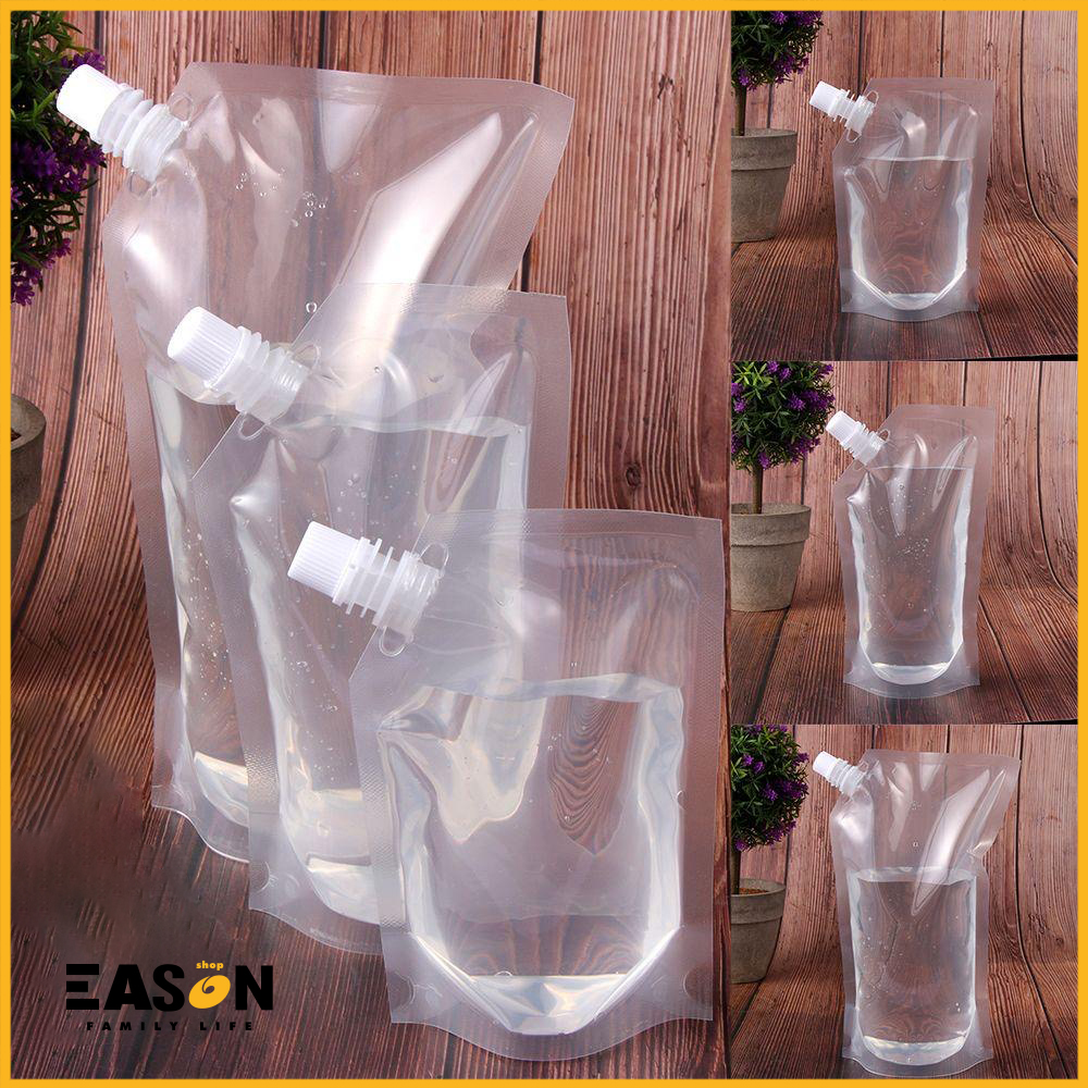 EasonShop COD Full Clear Liquid Drink Juice Milk Coffee Stand Up Pouch ...