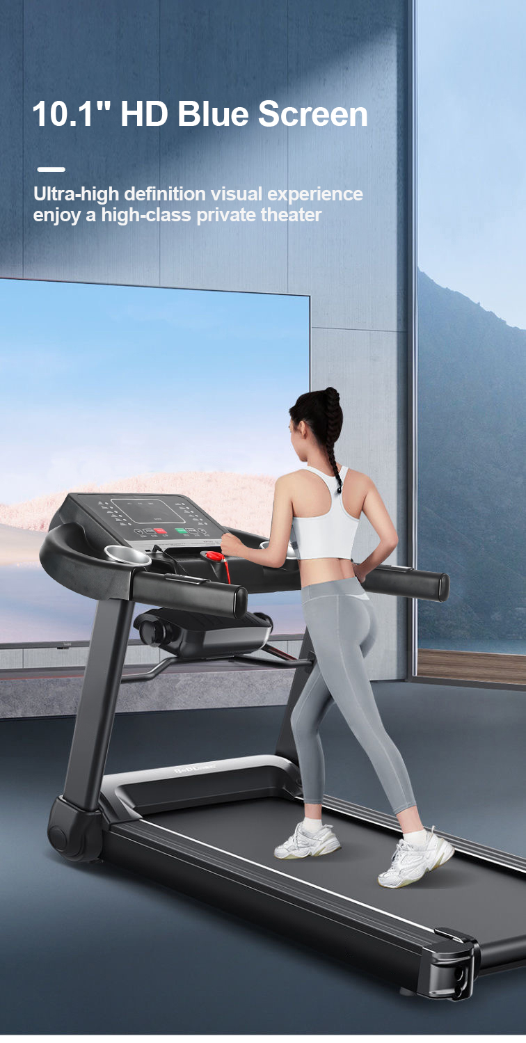 3.5HP luxury treadmill, Massage function home treadmill，Multifunctional ...
