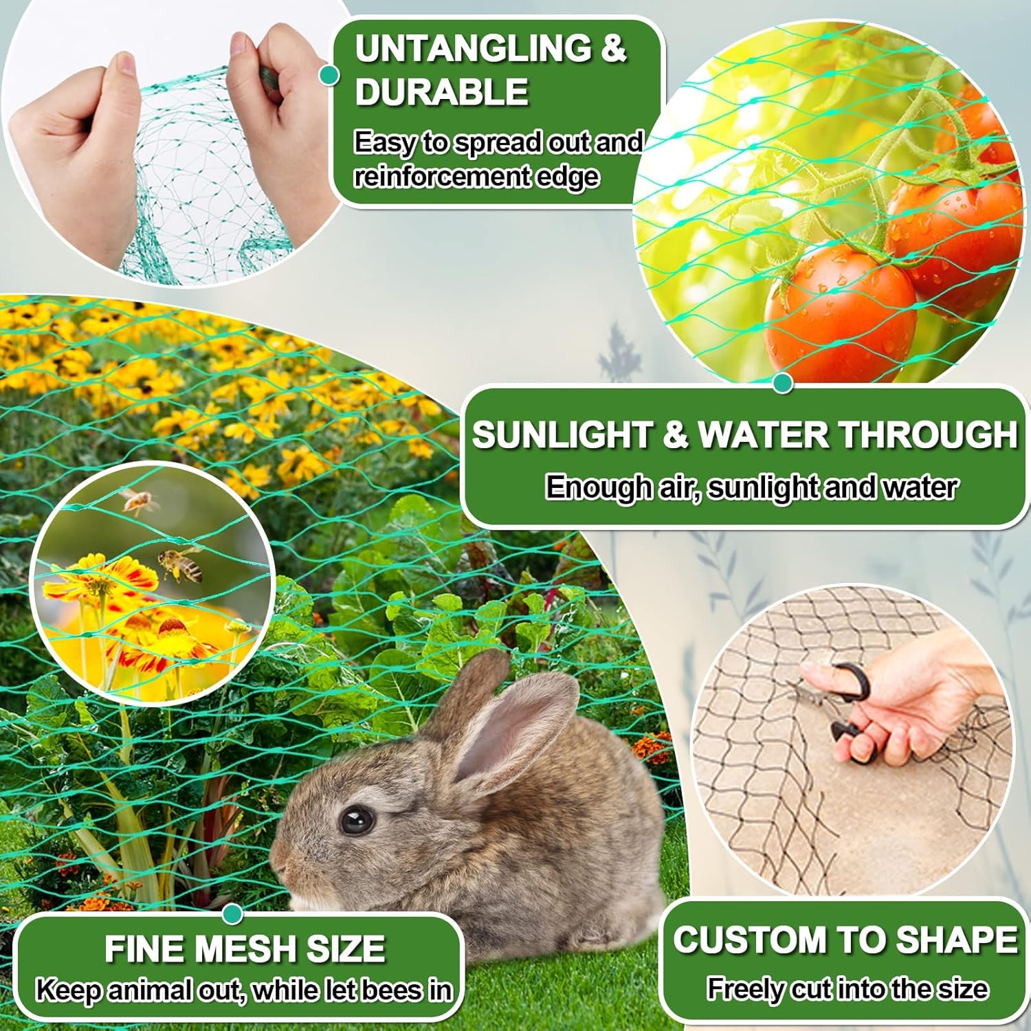 Smithson Range Net for Chicken Net Lambat Fishnet Screen Fence Bird ...