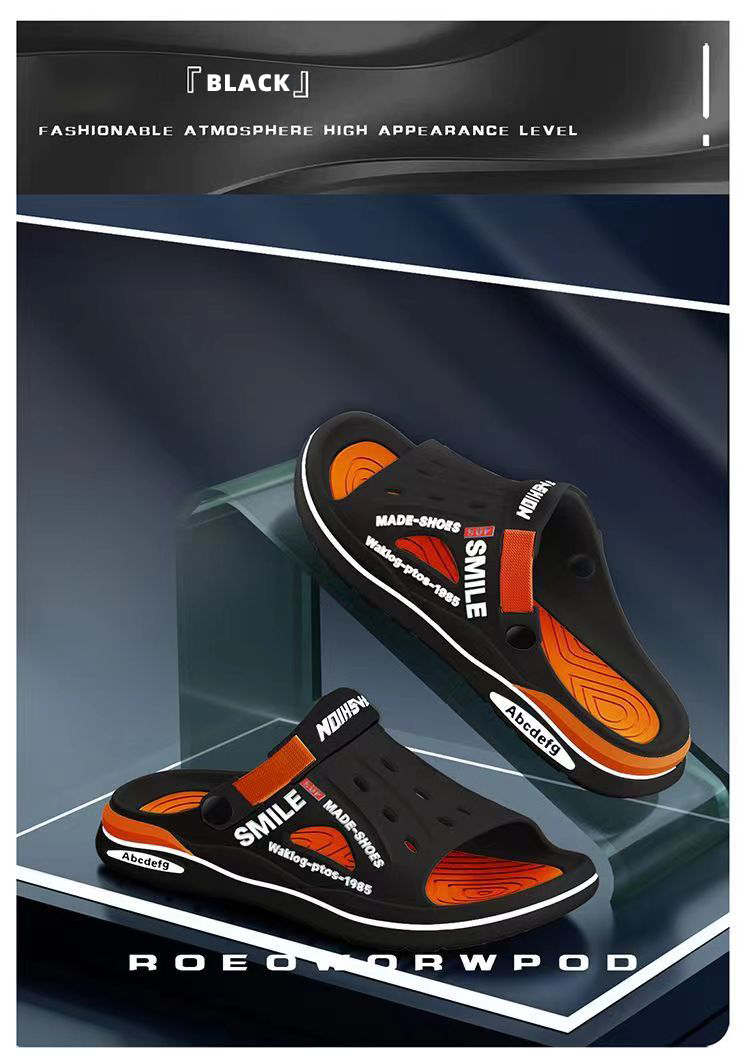 Sandals Men's Summer Drag Style Men's Shoes Korean Urban Beach Shoes Fashion Trend Men's Sandals