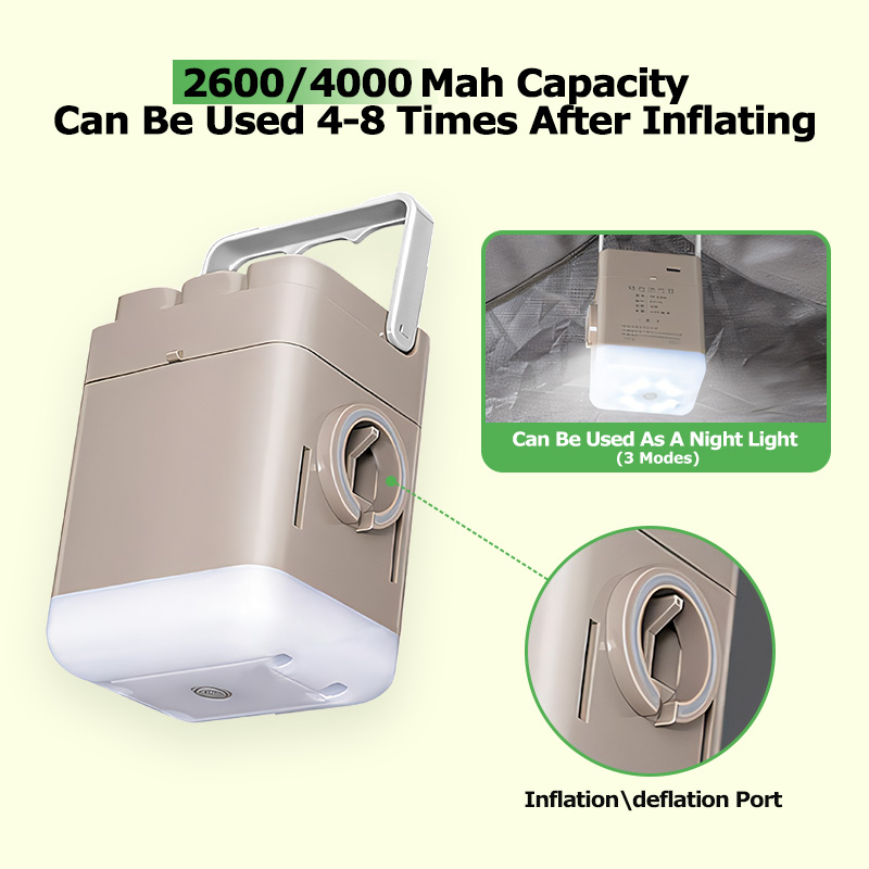 MODOFO Upgraded Air Bed With Electric Pum Inflatable Air Bed Double