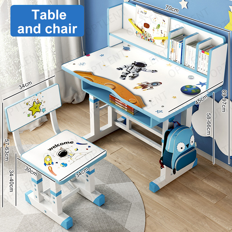 Study Table for Kids with Chairs adjustable Table and Chair set For 2 ...