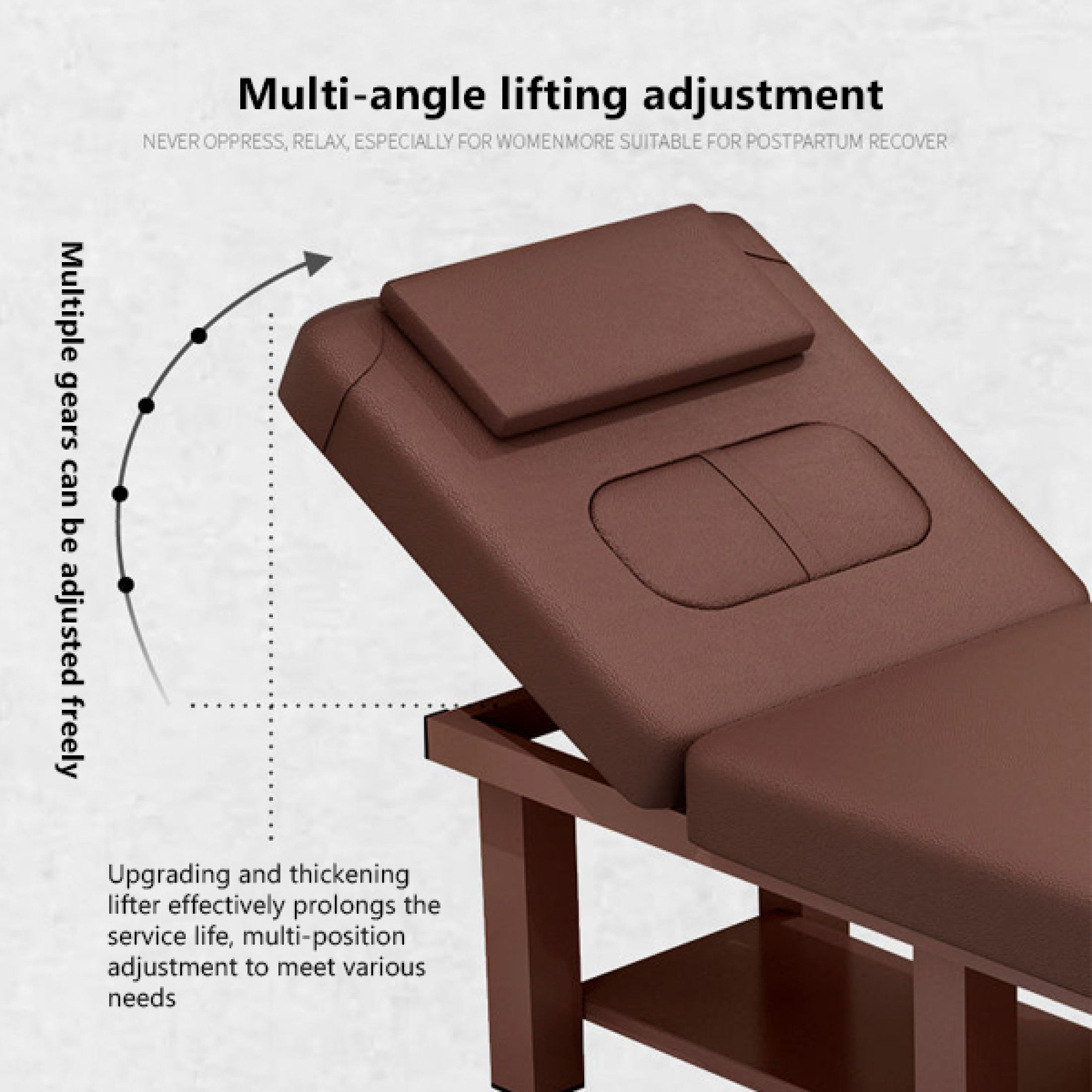 Folding beauty bed massage bed acupuncture bed massage bed spa bed