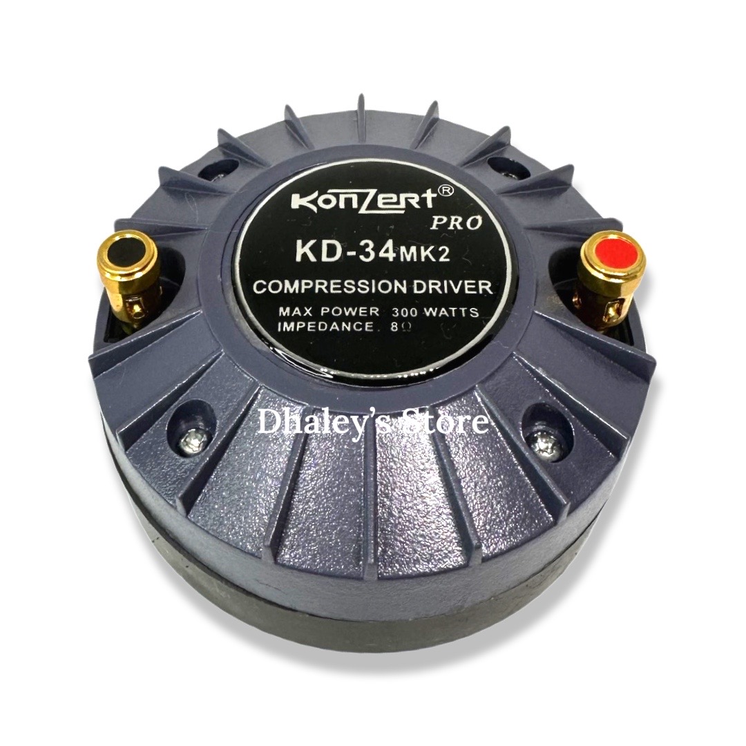 Original Konzert KD-34MK2 Compression Driver Unit 8ohms 300watts Sold ...