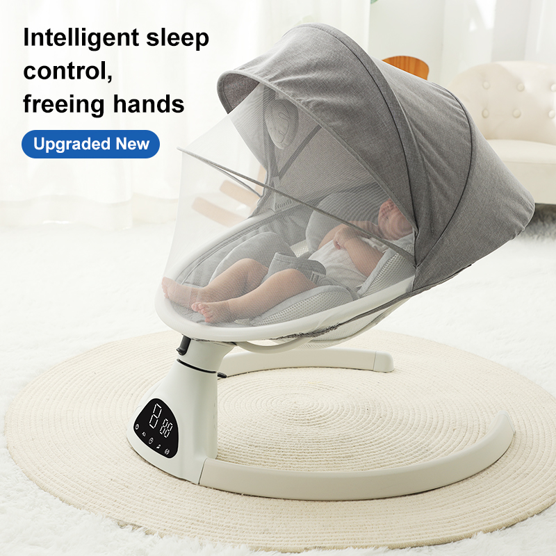 KIDONE Baby Swing Rocker Cradle Electric Rocking Chair For Baby Infant ...