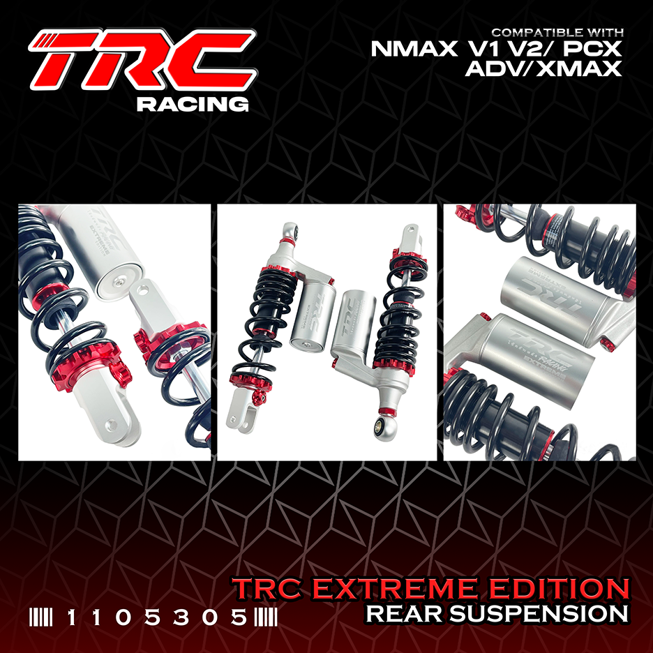 TRC Racing 305mm Rear Shock Absorber Suspension with Reservoir NMAX ADV ...