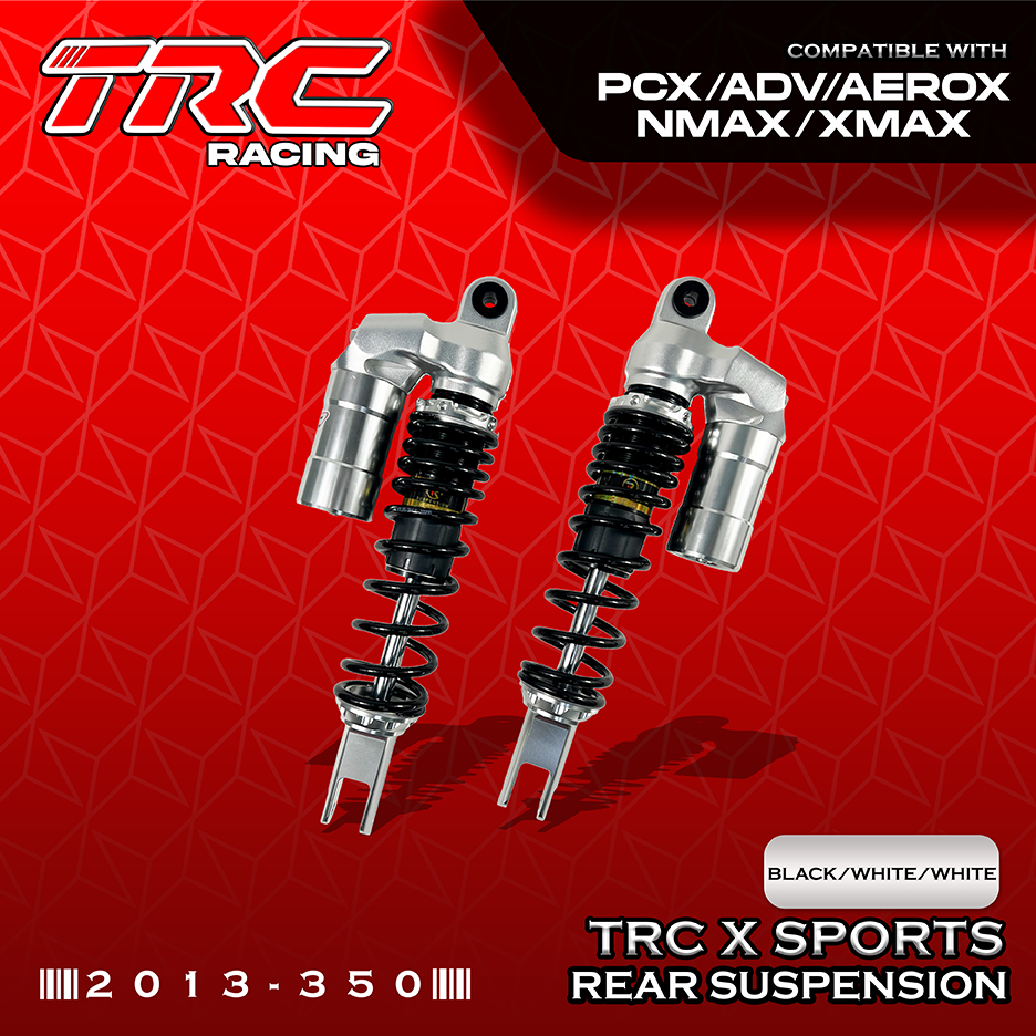 TRC Racing Shock Absorber Suspension X SPORT 350mm NMAX/XMAX/AEROX/ADV ...