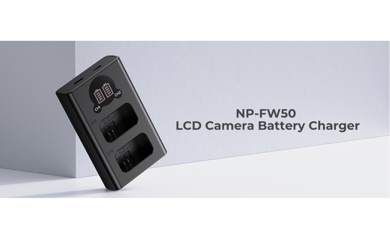 Pin máy ảnh K&F CONCEPT NP-FW50 Dành cho máy ảnh Sony | Sạc trực tiếp, phù hợp đi du lịch