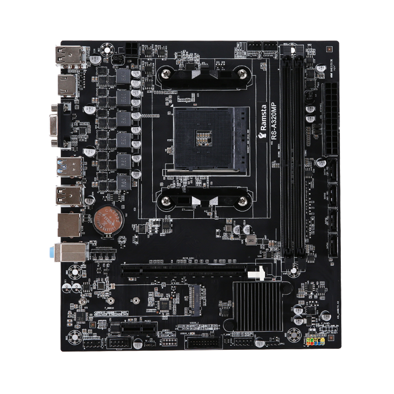For AMD A320 M ATX Gaming Motherboard Support AM4 Socket A