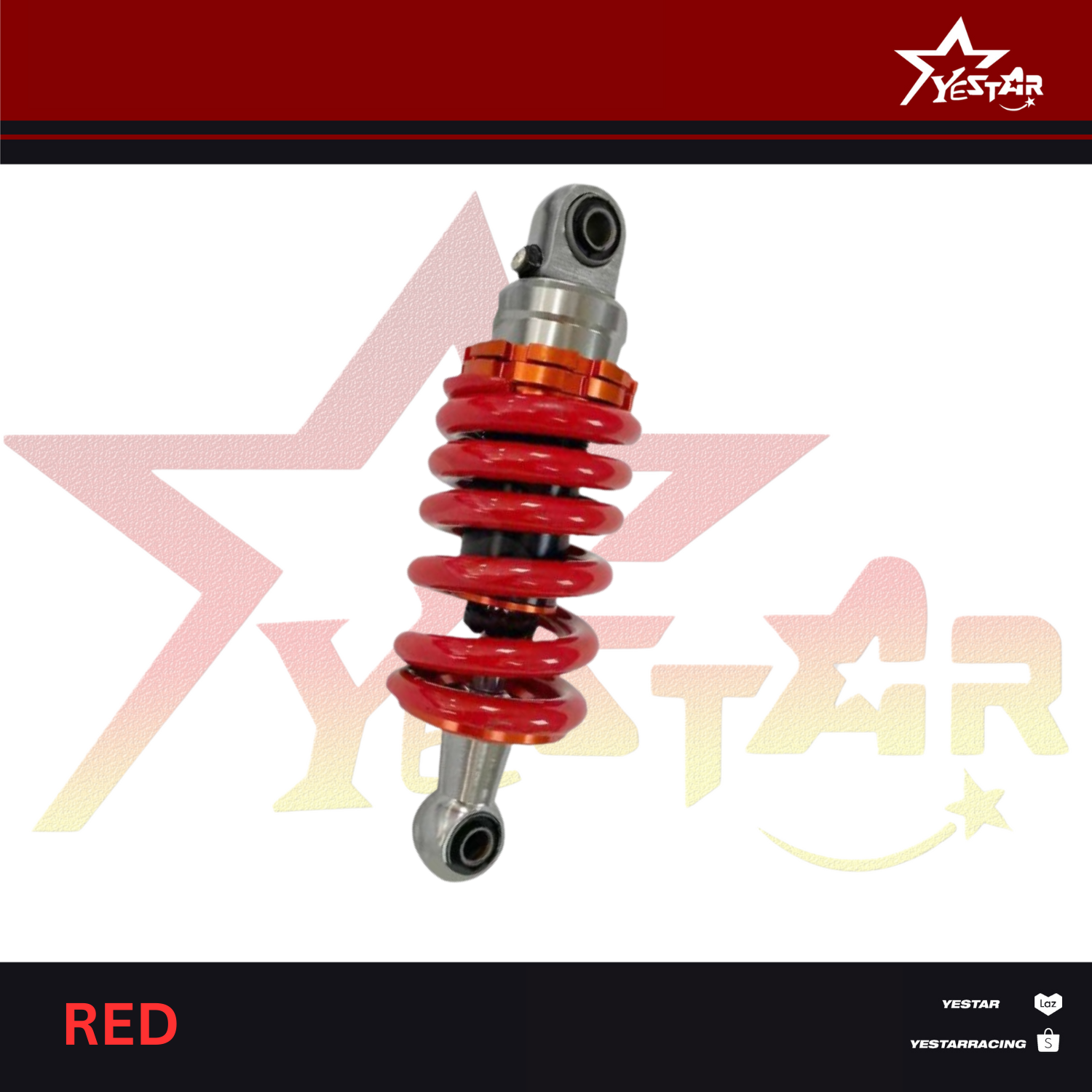 Yestar Racing Rear Mono Shock Absorber 208mm For Yamaha Sniper 150 ...