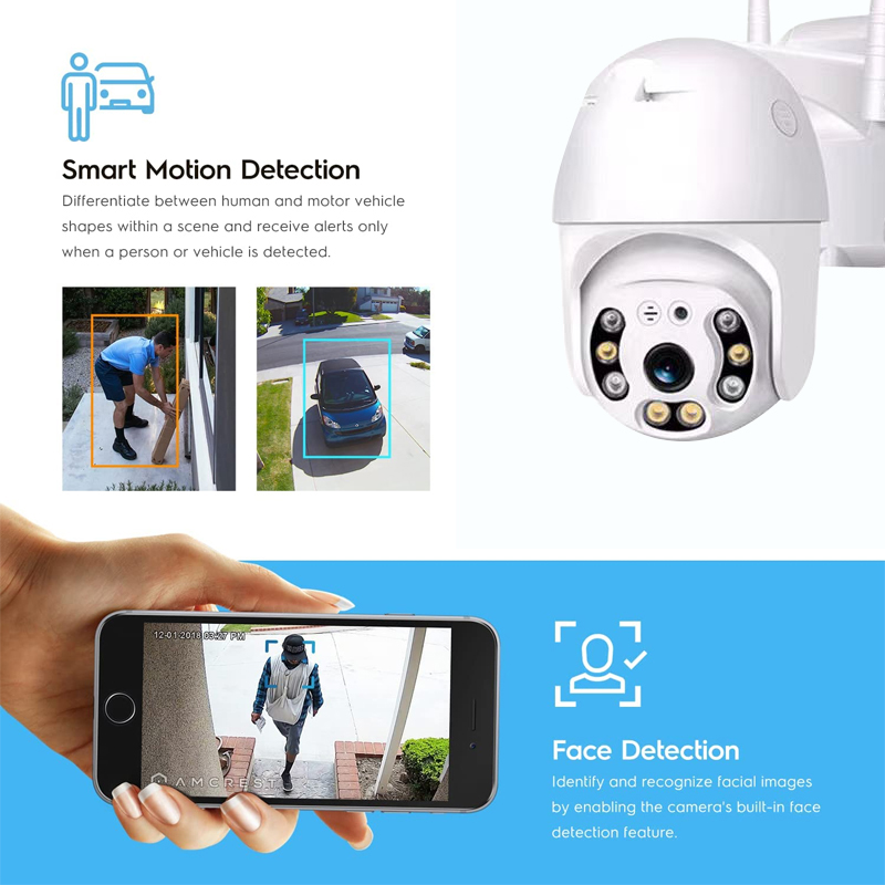 4MP P2 V380 Pro Outdoor Waterproof CCTV Camera No Wifi Needed Wireless ...