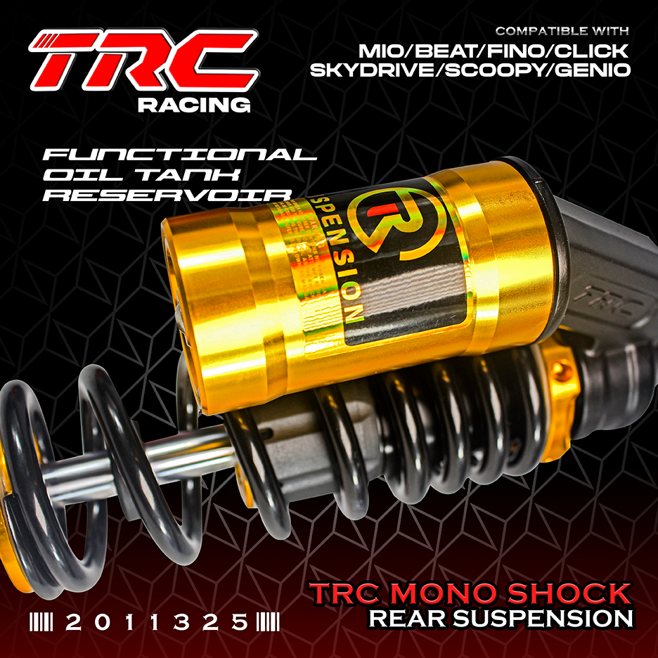 TRC Racing PH Scooter 325mm Rear Mono Shock Suspension Mio Beat Click ...