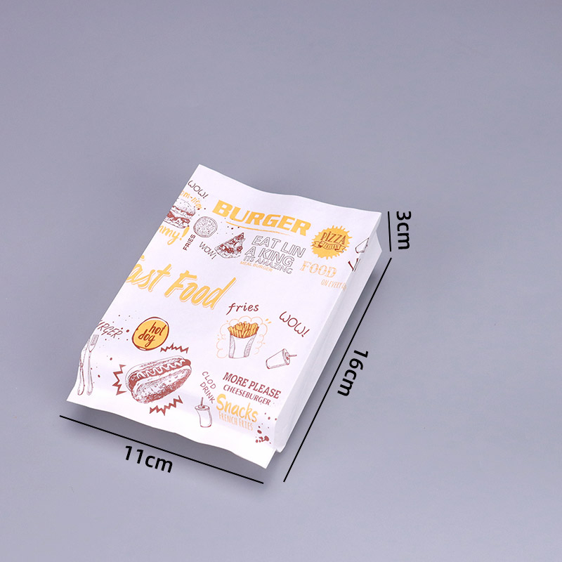 90pcs Food Sandwich Pancake burger Food Wax Paper Greaseproof Paper ...