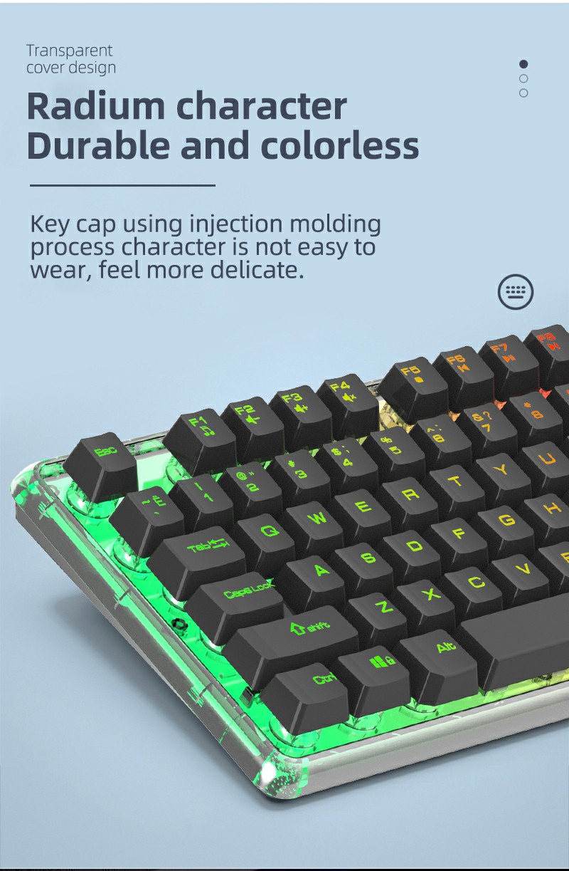 Zeus K-988 (Black EarthShaker) 104-key wired multimedia gaming keyboard ...