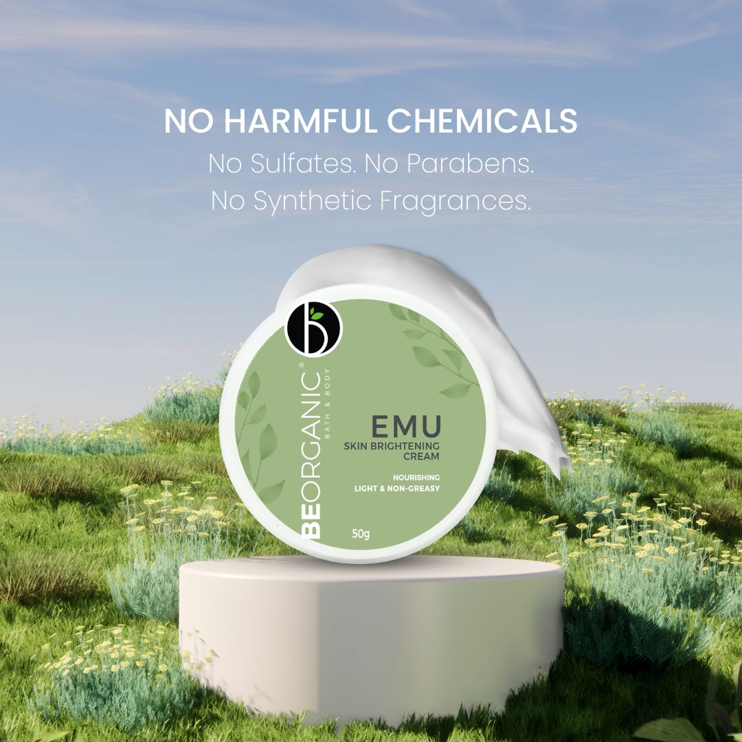 Be Organic EMU Skin Brightening Cream 50g | Shopee Philippines