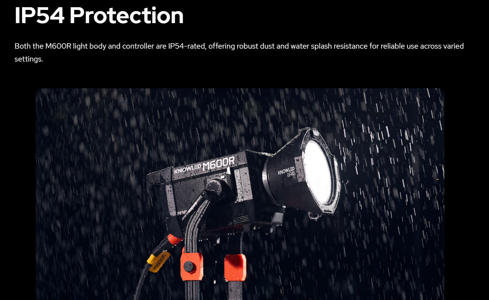 Godox M600R KNOWLED RGB LED COB Light 720W 1800K10000K CCT CRI 96