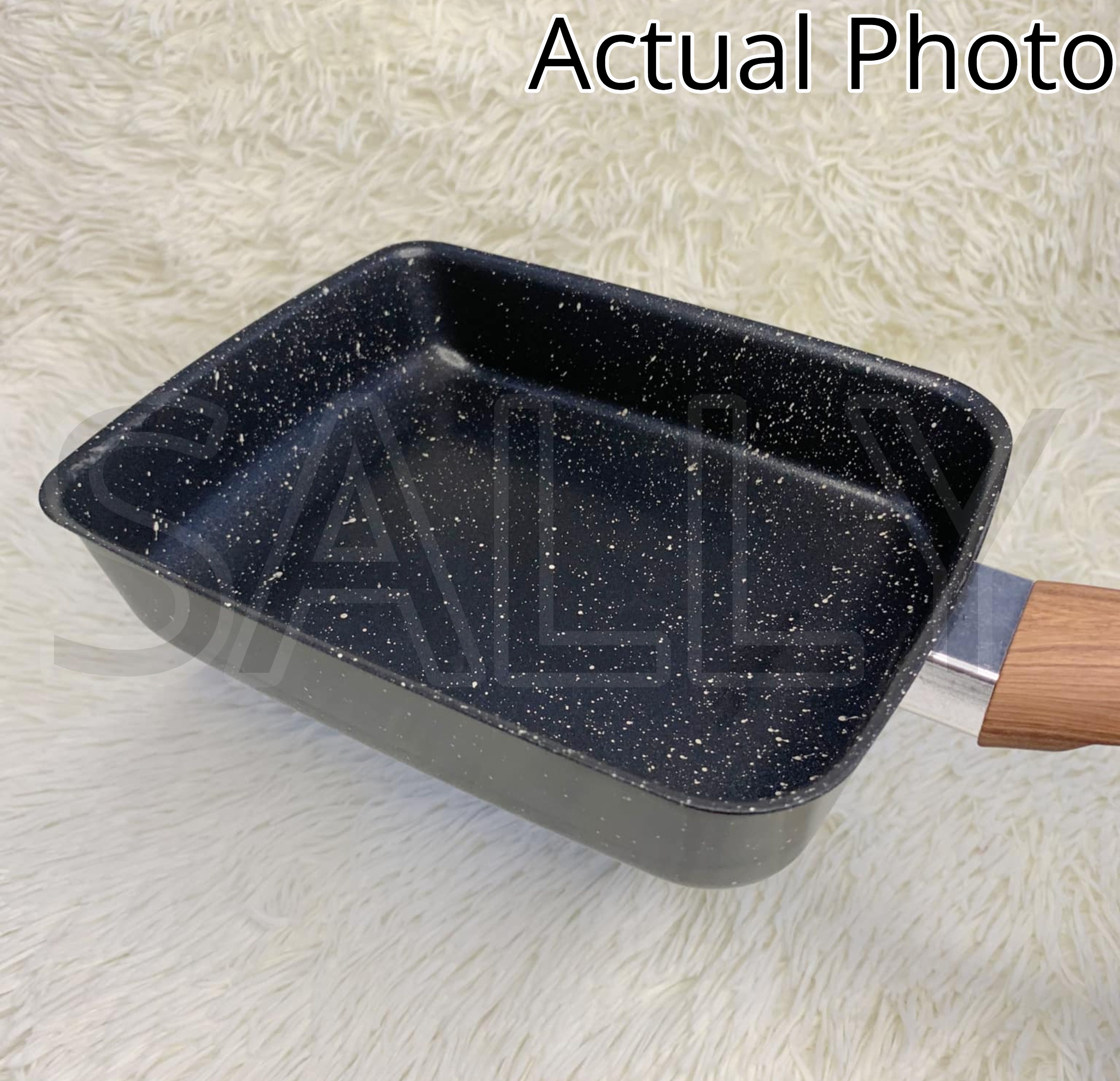 Non-Stick Tamagoyaki Fry Pan Omelette Egg Pan Japanese Rectangle Frying ...