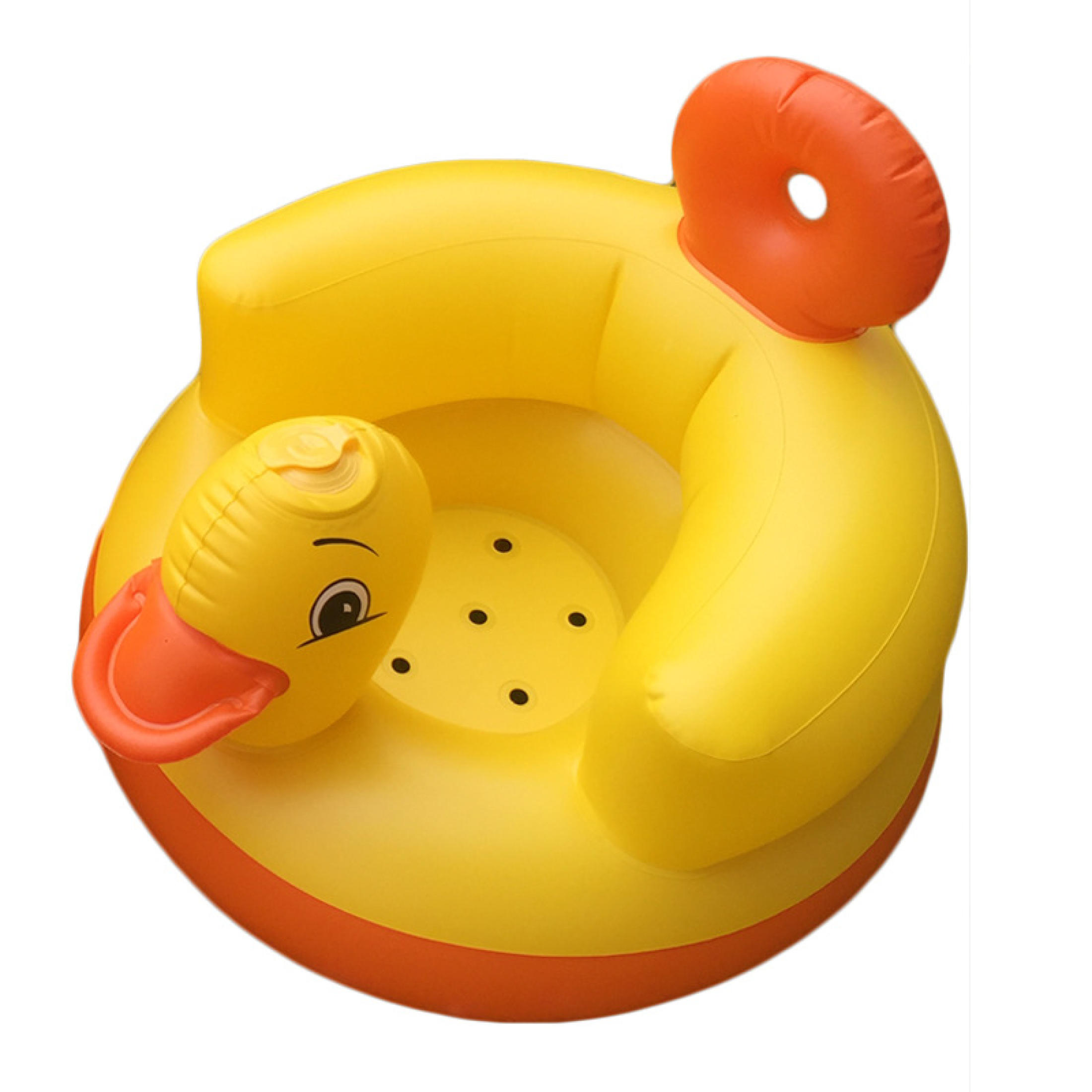 YUNLEO Yellow Duck Sofa Baby Inflatable Learning Seat Infant Chair ...