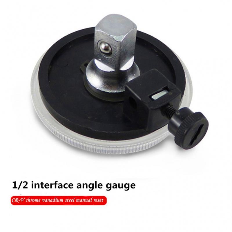 1/2 Inch Adjustable Drive Torque Angle Gauge 360° dial kilogram wrench ...