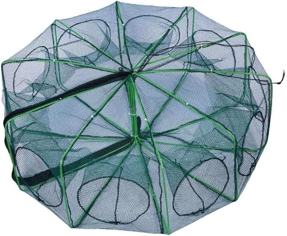 6/8/10/12/16/20 /24Holes Folded Portable Hexagon Fishing Net Fish