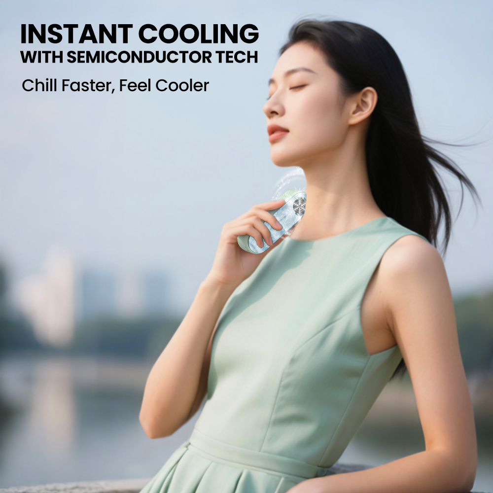 Orashare HF20C Handheld Mini Fan Portable Cooling Fan 5-Speed Wind ...