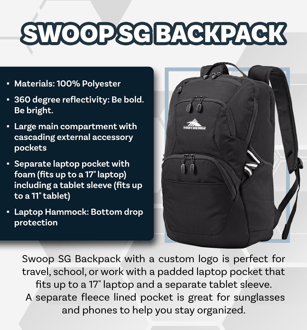 High Sierra Cosmic Blue Everclass Backpack | Shopee Philippines