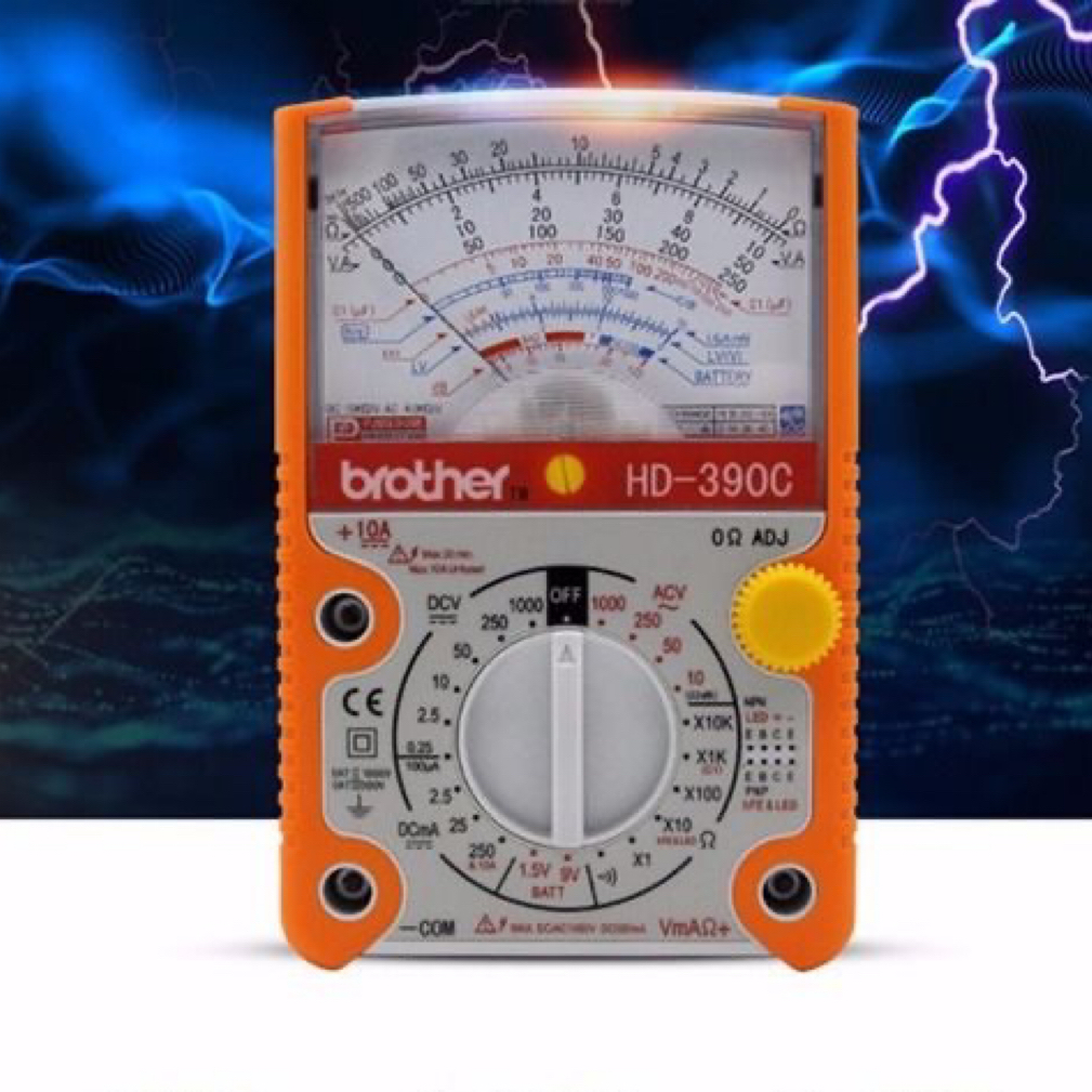 Brother Tester HD-390C Analog Multimeter Analog tester Multitester ...