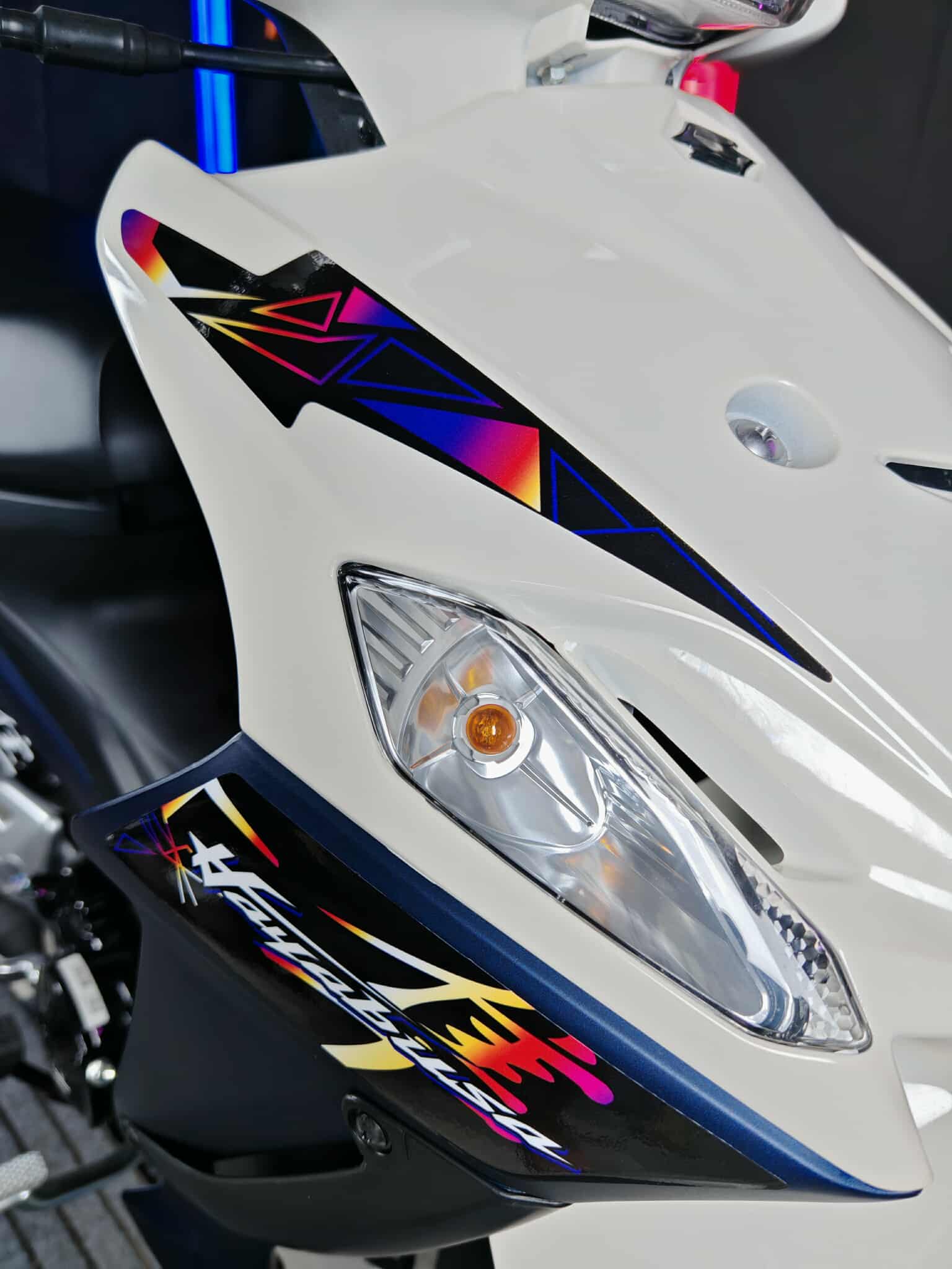 Smash 115 Hayabusa Vitrum Decals with Freebies Stickers Thailand Indo ...