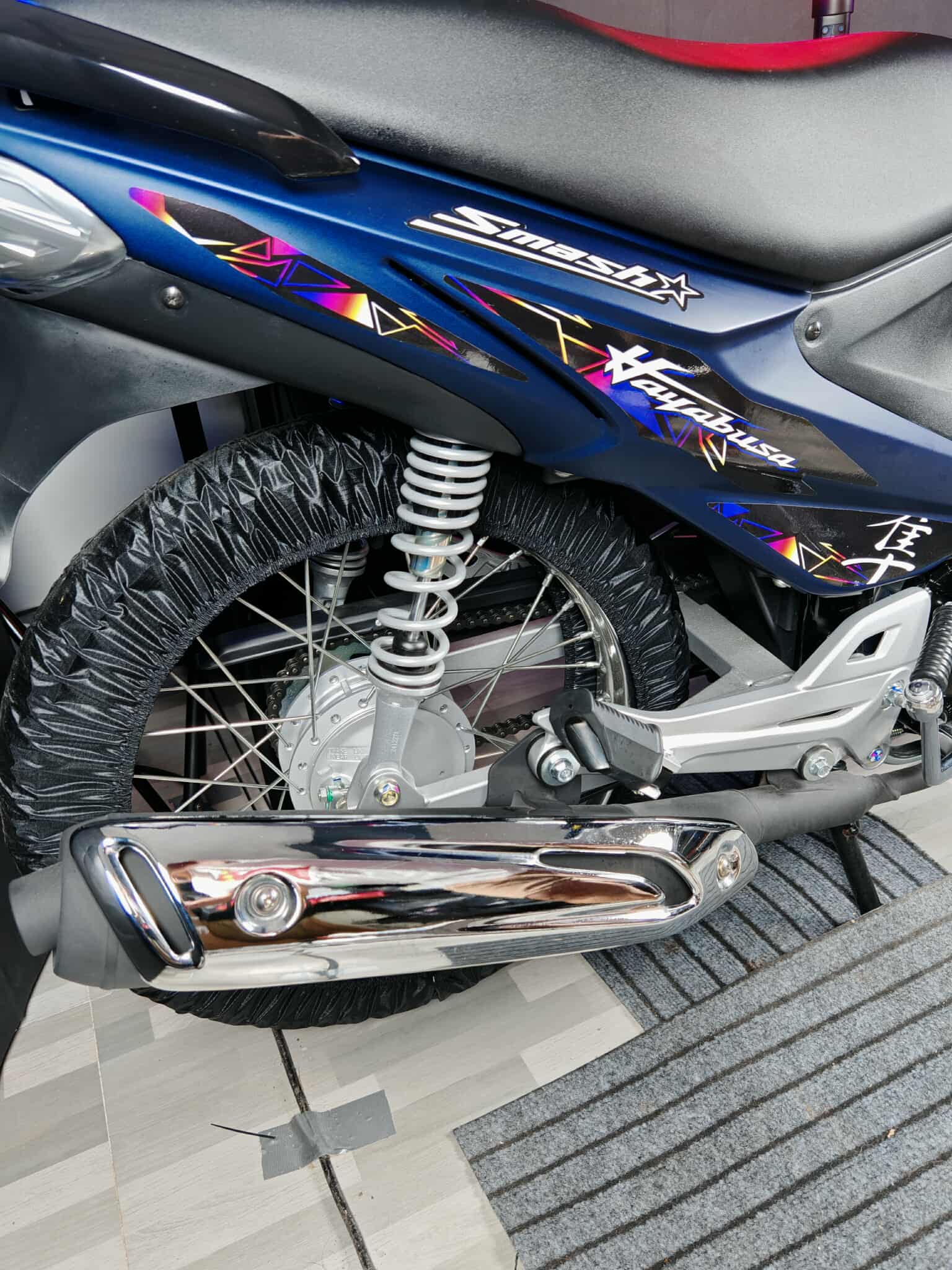 Smash 115 Hayabusa Vitrum Decals with Freebies Stickers Thailand Indo ...