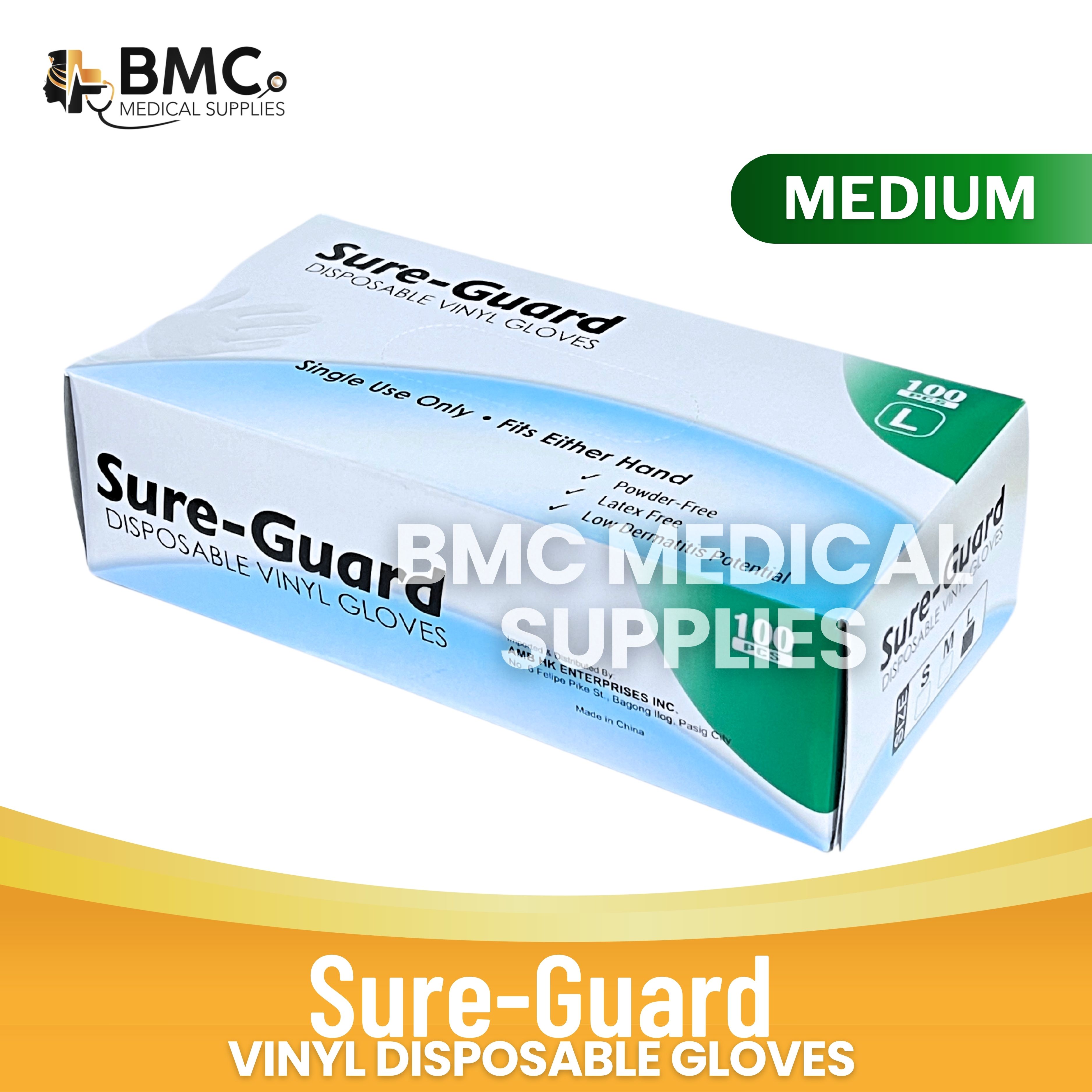 Sure-Guard Vinyl Disposable Gloves | Shopee Philippines