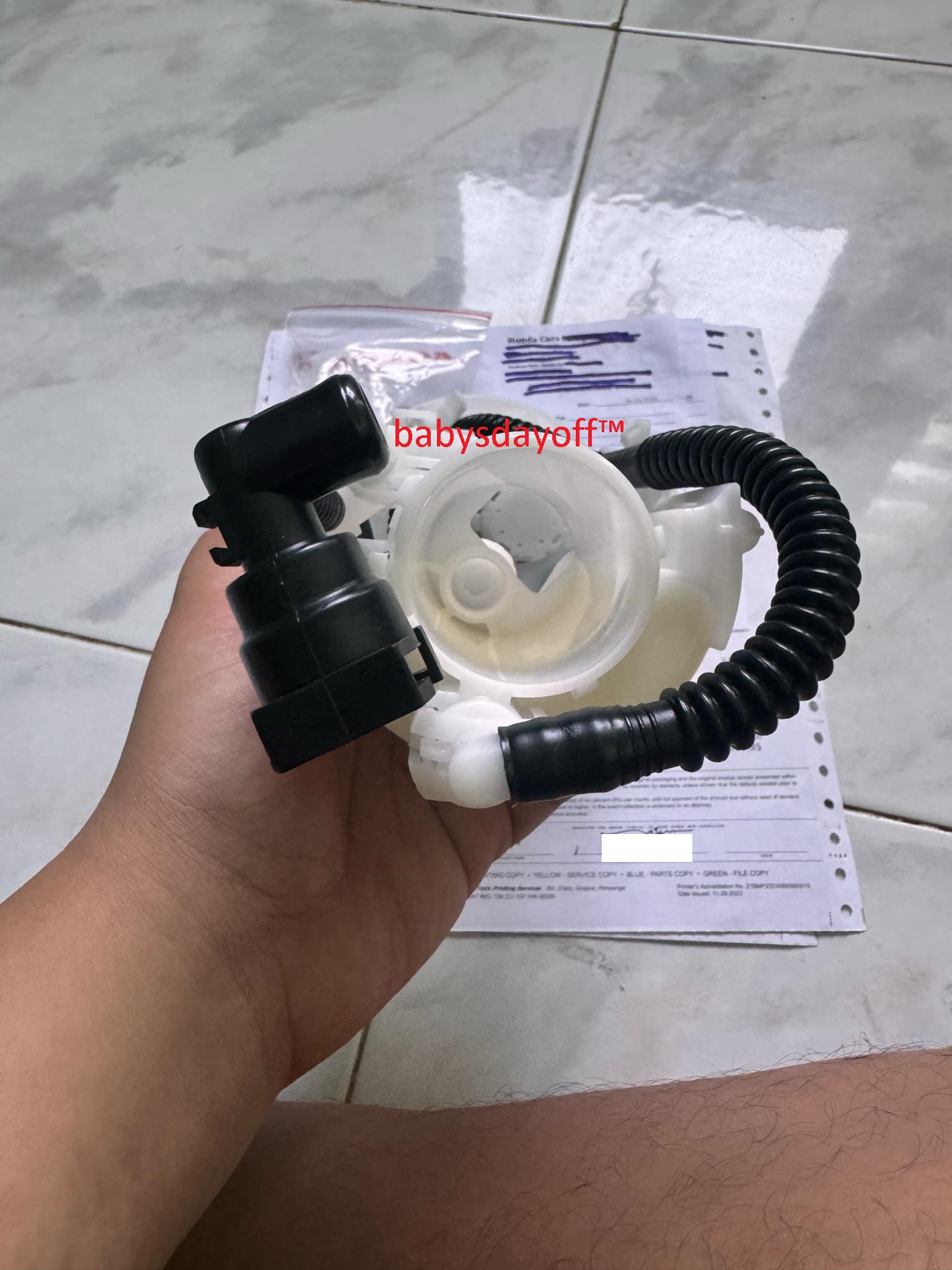 GENUINE 100% Original Fuel Filter Assembly Fuel pump filter Honda Jazz ...
