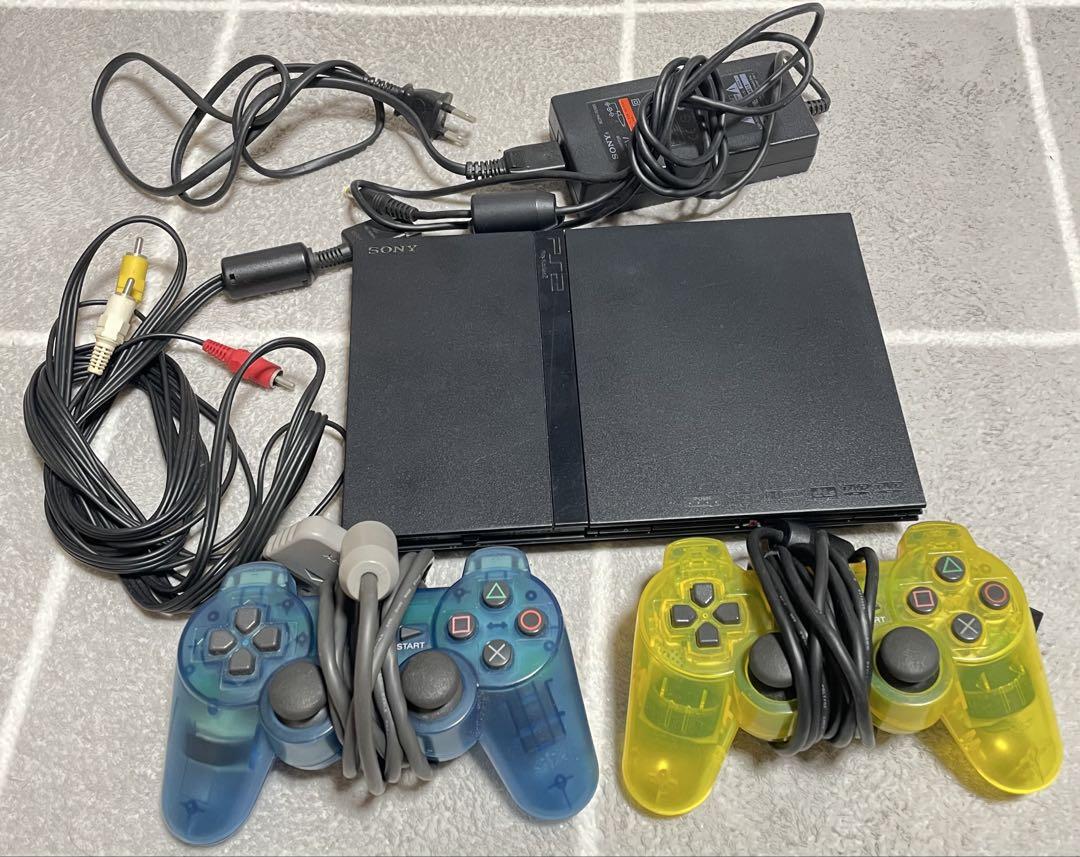 PS2 Slim PlayStation SCPH-70000 Black | Shopee Philippines