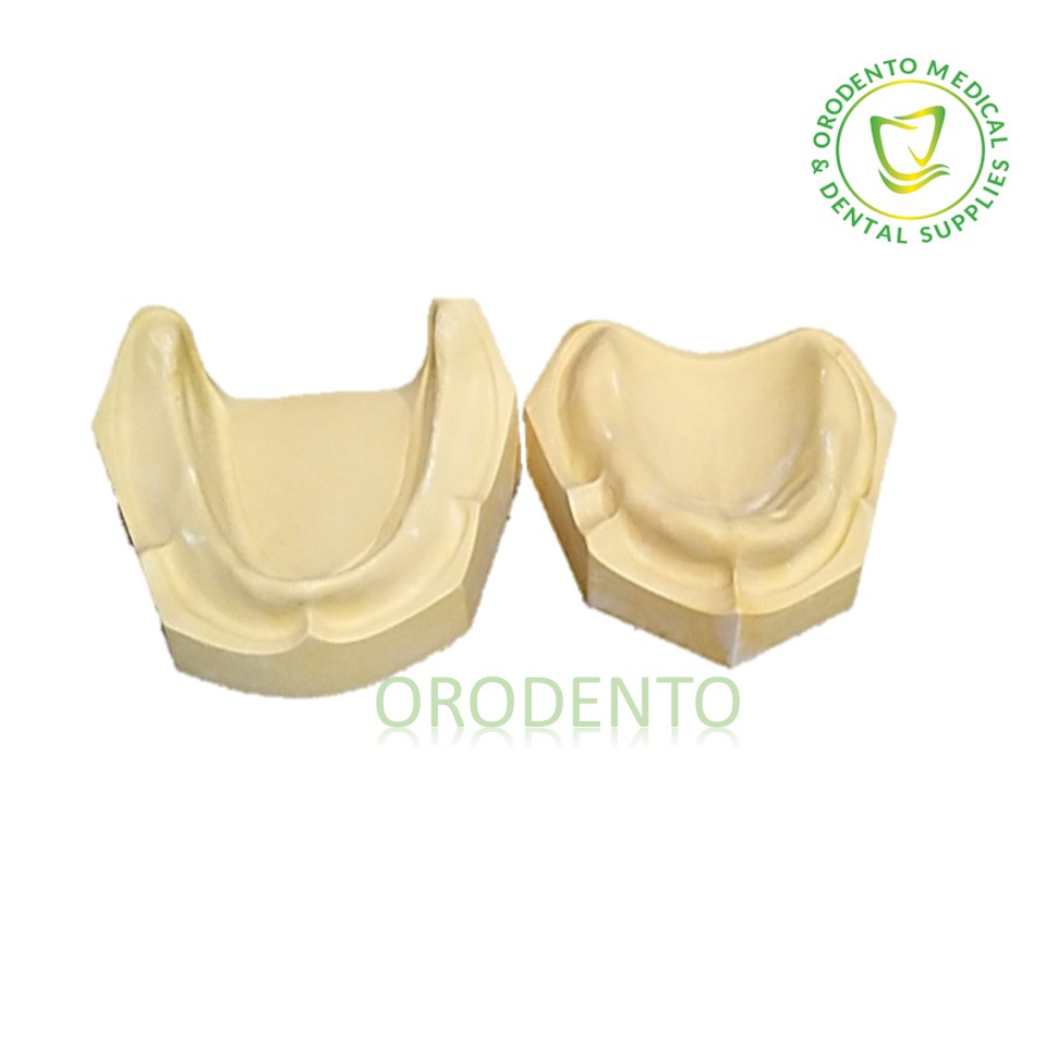 Dental Edentulous and Dentulous Model Cast Upper and Lower Set | Shopee ...
