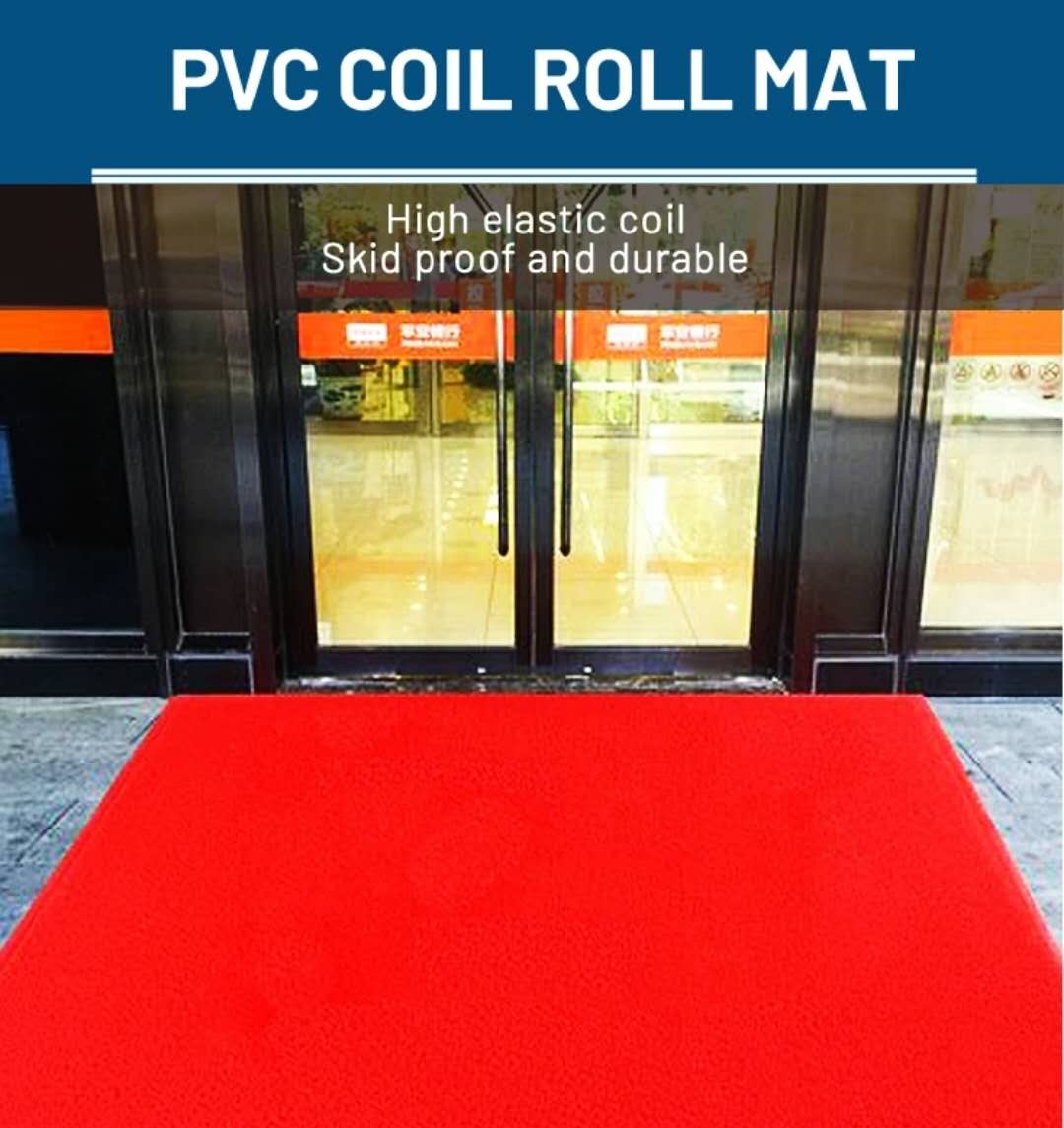 PVC Coil Mat Rubber Matting Floor Carpet Soft Rubber Spaghetti Matting ...