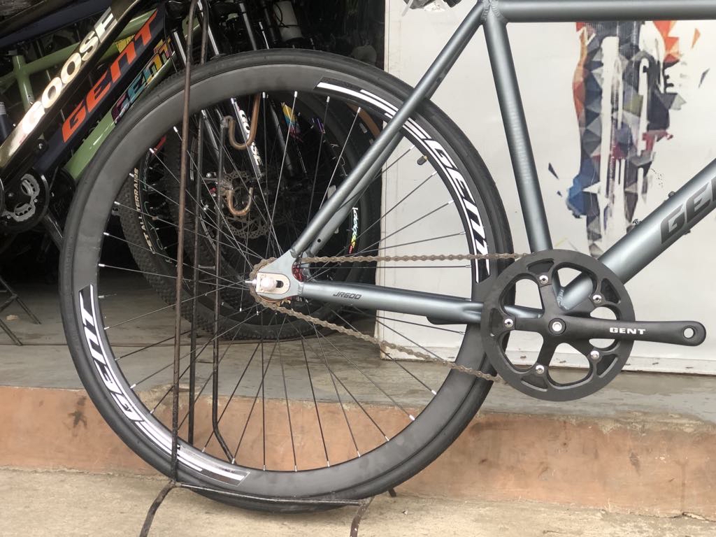 Gent 105 Fixie Bikes Alloy Frame Alloy Dropbar Alloy Hubs 700c With ...